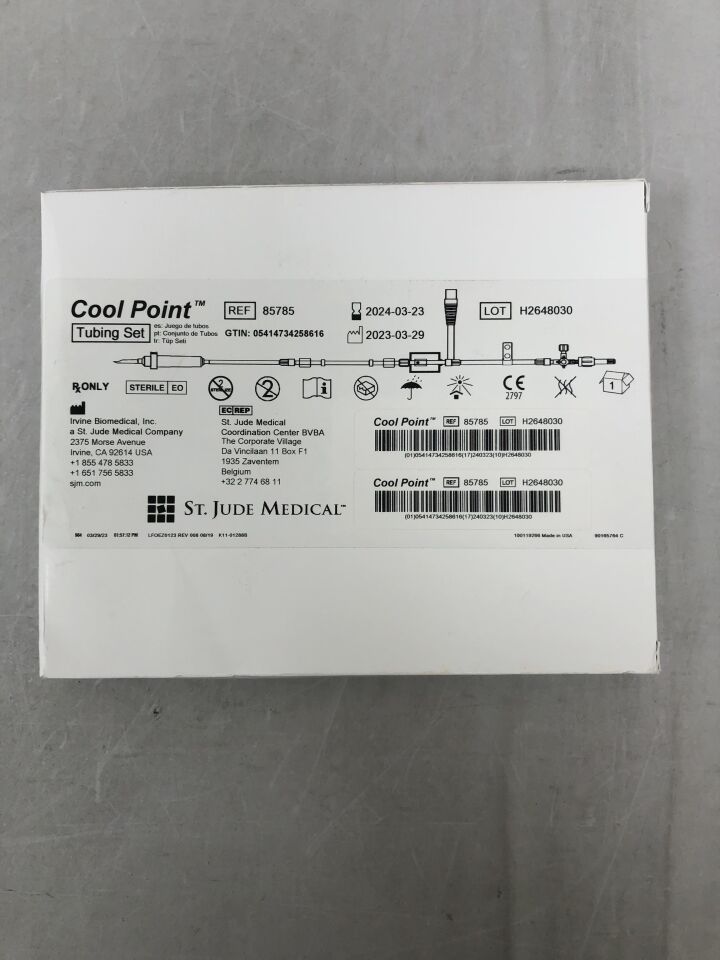 85785 - ST JUDE MEDICAL - Irrigation Pump Tubing Set Cool Point, 260cm, (BX/1) - ( Expiry Date: 2026-01-14 )