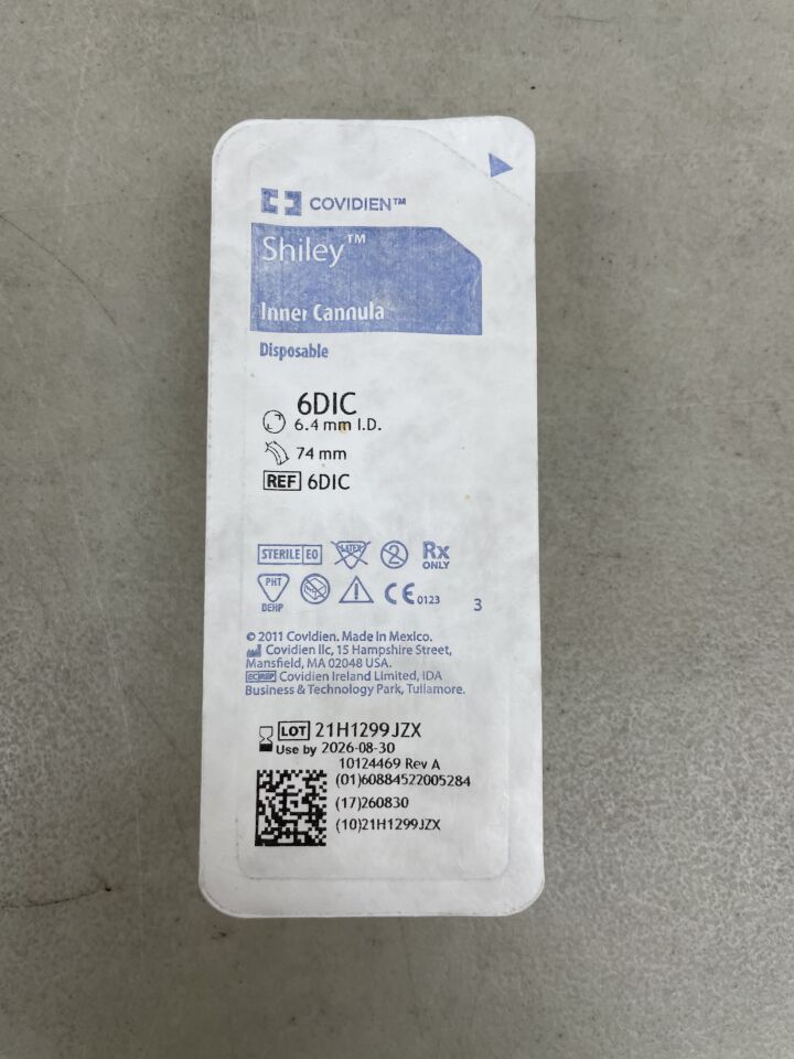 6DIC - COVIDIEN - Shiley Disposable Inner Cannula, 6.4mm, (EA) - ( Expiry Date: 2026-08-30 )