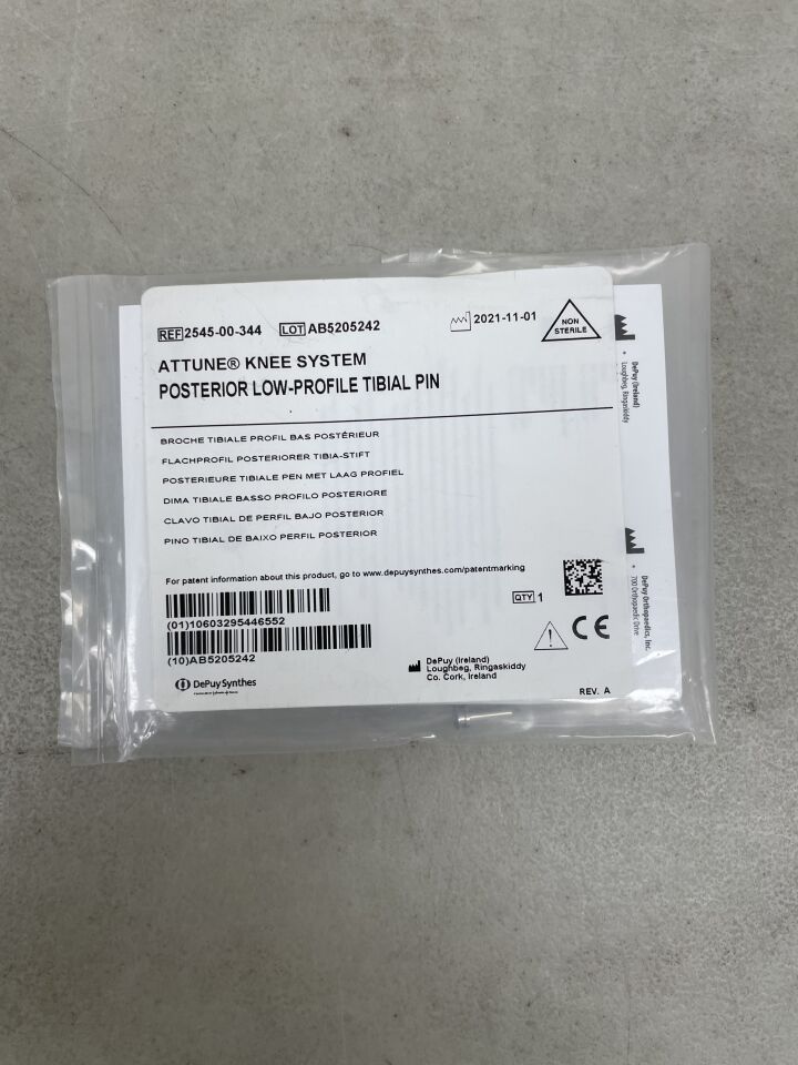 2545-00-344 - DEPUY - attune knee system posterior low-profile tibial pin, (EA) - ( Expiry Date: 2099-12-31 )