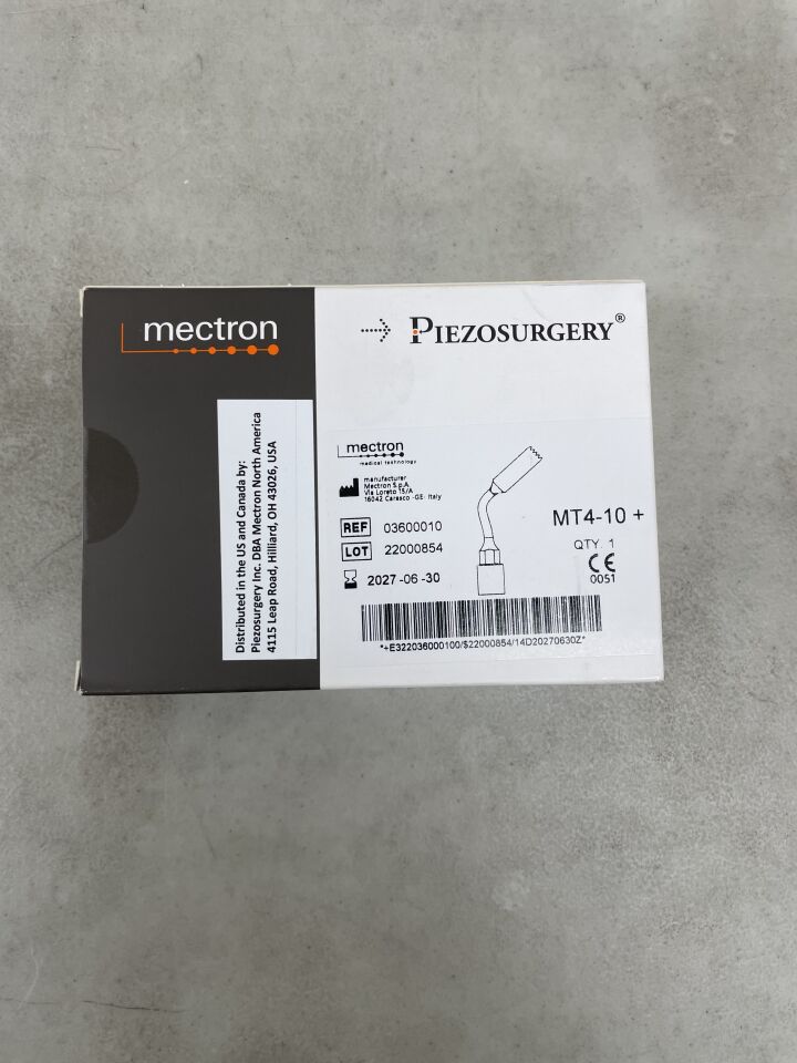 3600010 - MECTRON - Piezosurgery Osteotomy Microsaw, MT4-10+, (EA) - ( Expiry Date: 2027-06-30 )