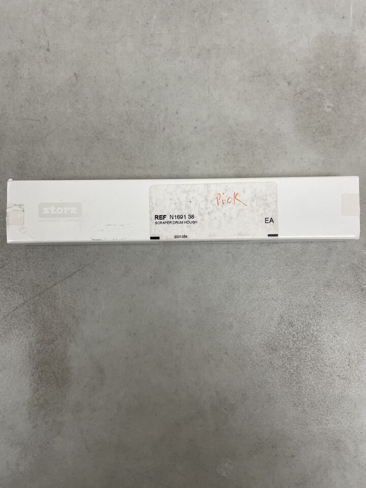 N1691 38 - STORZ - Hough Drum Scraper, (BX/1) - ( Expiry Date: 2099-12-31 )