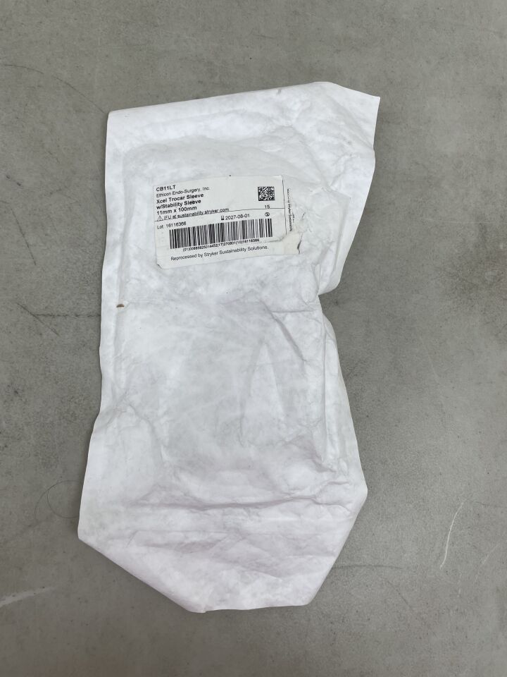 CB11LT - STRYKER - ETHICON Endopath Xcel Universal Sleeve Trocar, 11 dia. x 100 mm Length (Reprocessed), (EA) - ( Expiry Date: 2027-08-01 )