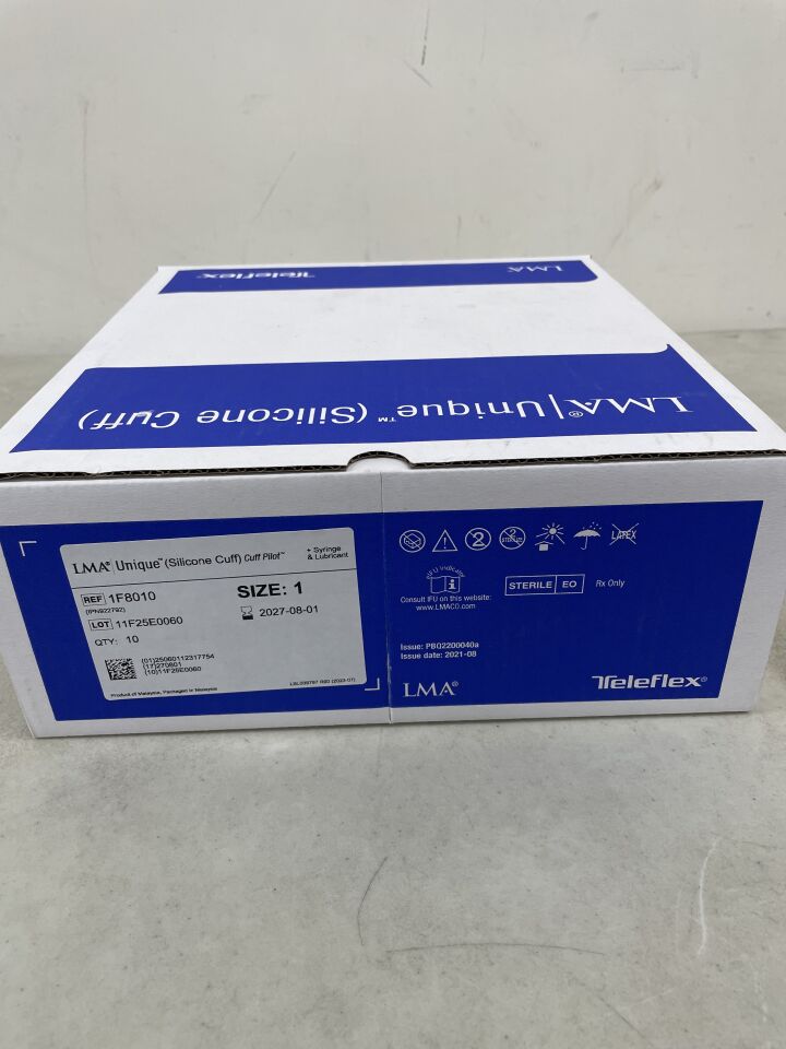 1F8010 - TELEFLEX - LMA Unique Laryngeal Mask Airway, (BX/10) - ( Expiry Date: 2027-08-01 )