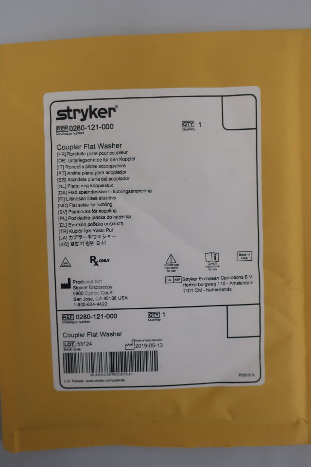 0280-121-000 - STRYKER - Coupler Flat Washer, (EA) - ( Expiry Date: 2099-12-31 )