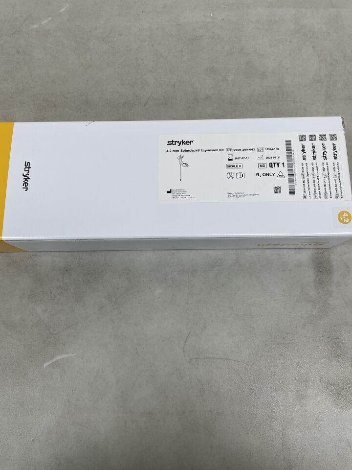 0909-200-042 - STRYKER - Vexim SpineJack Expansion Kit, 4.2mm, (BX/1) - ( Expiry Date: 2027-07-31 )