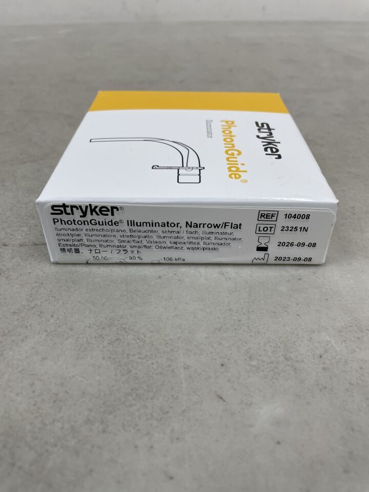 104008 - STRYKER - invuity photonguide illuminator, narrow/flat, (BX/1) - ( Expiry Date: 2026-09-08 )