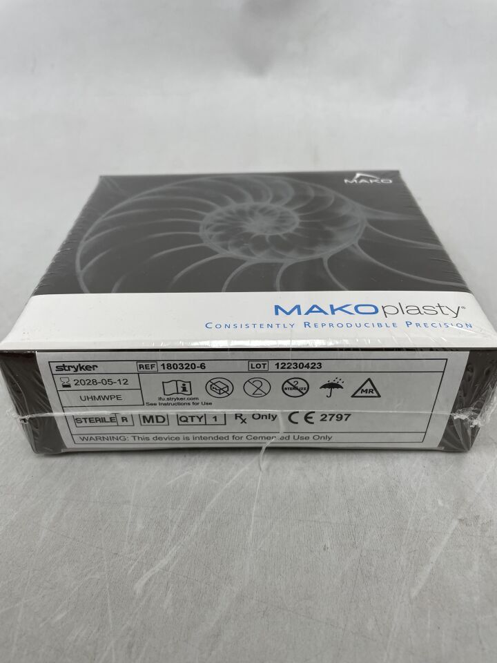 180320-6 - STRYKER - MAKO Restoris MCK Patella Component, Size - 41mm, (BX/1) - ( Expiry Date: 2028-05-12 )
