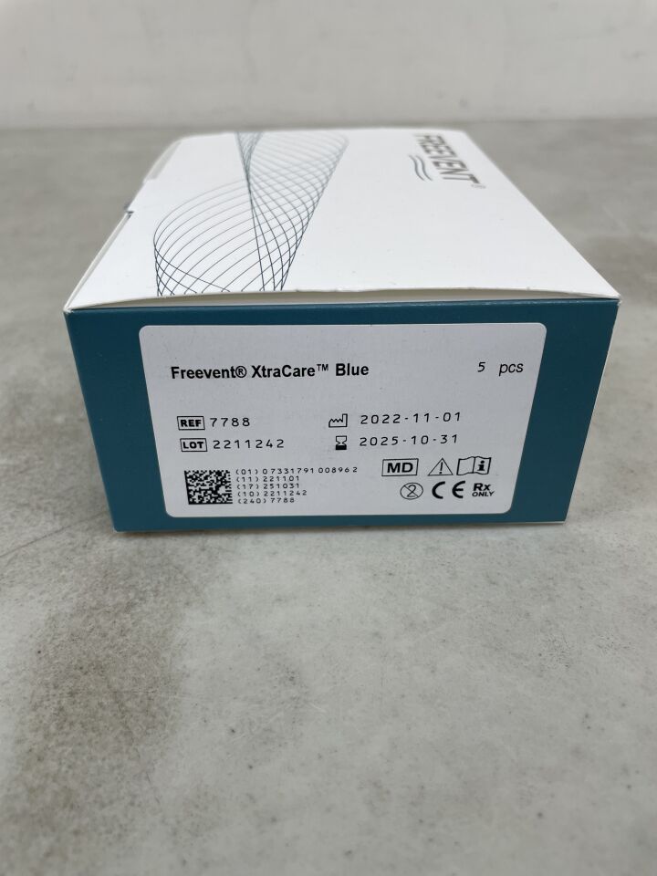 7788 - ATOS MEDICAL - Freevent Xtracare Blue, (BX/5) - ( Expiry Date: 2025-10-31 )