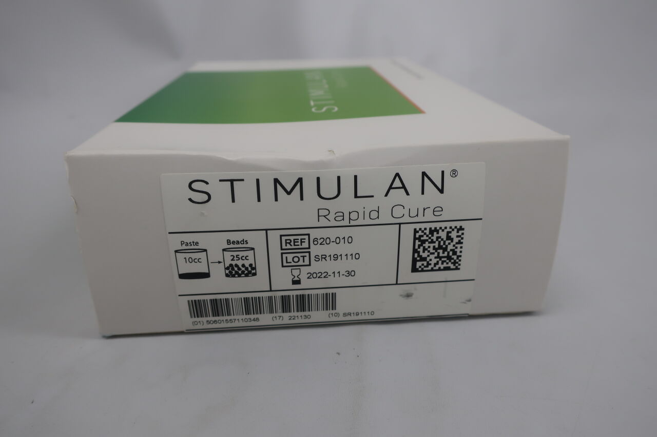 620-010 - BIOCOMPOSITES - Stimulan Rapid Cure, 10 cc Paste Volume, 25 cc Bead Volume, (BX/1) - ( Expiry Date: 2025-08-31 )