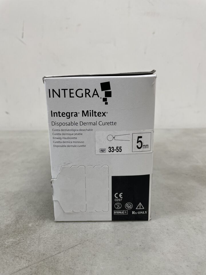 33-55 - INTEGRA - Miltex Dermal Curette, 5 mm, (BX/50) - ( Expiry Date: 2024-11-01 )