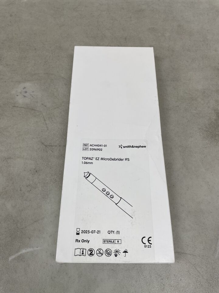 ACH4041-01 - SMITH & NEPHEW - Topaz EZ MicroDebrider Wand with IFS, 1.06 mm Size, (BX/1) - ( Expiry Date: 2025-07-21 )