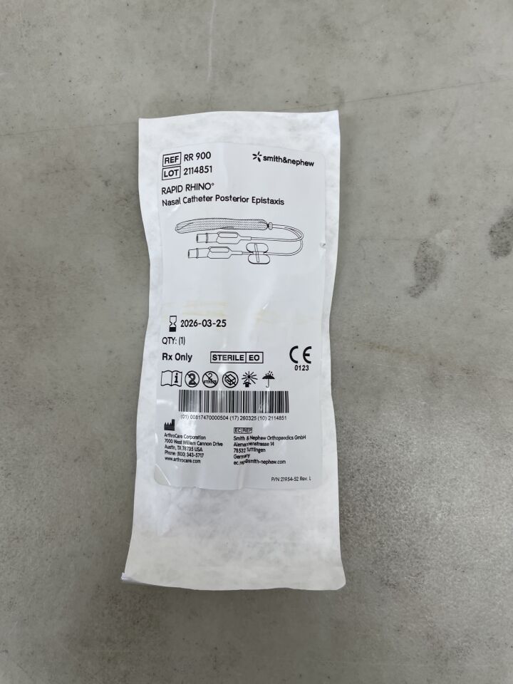 RR900 - SMITH & NEPHEW - Rapid Rhino 9cm Inflatable Dual Balloon, (EA) - ( Expiry Date: 2026-03-25 )