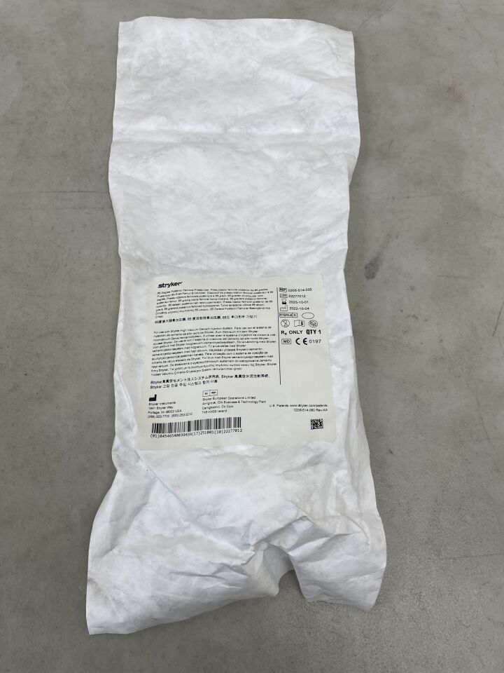 0206-514-000 - STRYKER - Posterior Femoral Pressurizer 65Deg, (EA) - ( Expiry Date: 2025-10-01 )