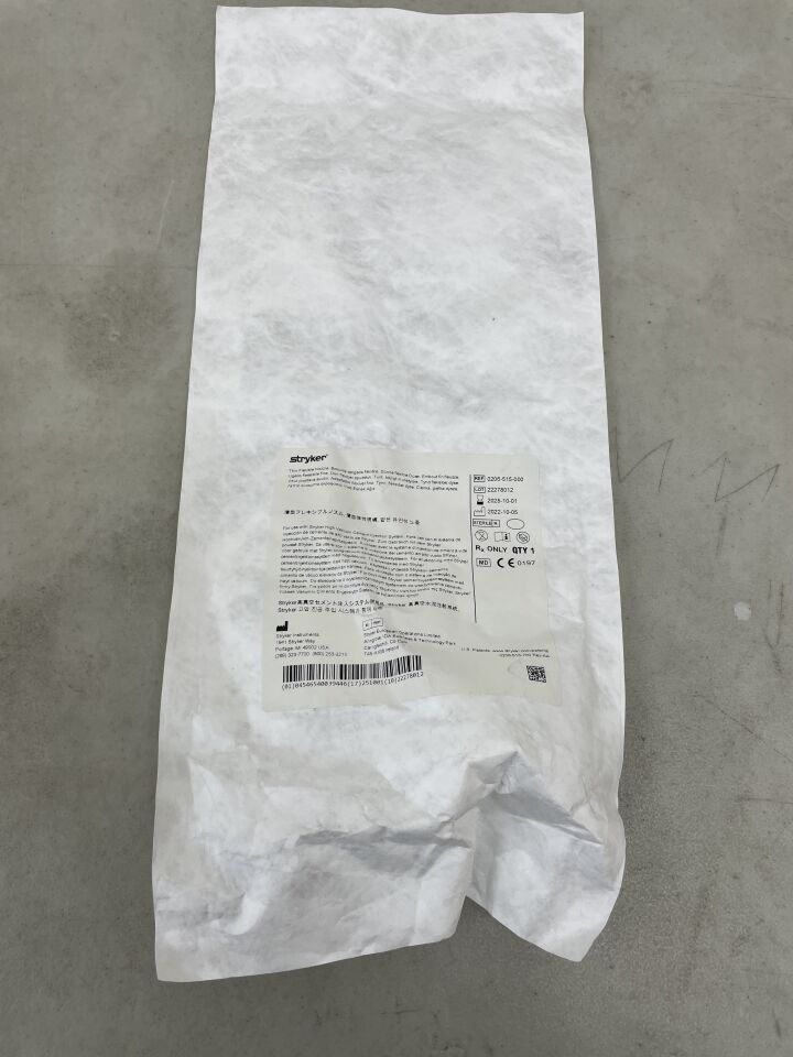 0206-515-000 - STRYKER - Thin Flexible Nozzle, for use with Stryker High Vacuum Cement Injection System, (EA) - ( Expiry Date: 2025-10-01 )