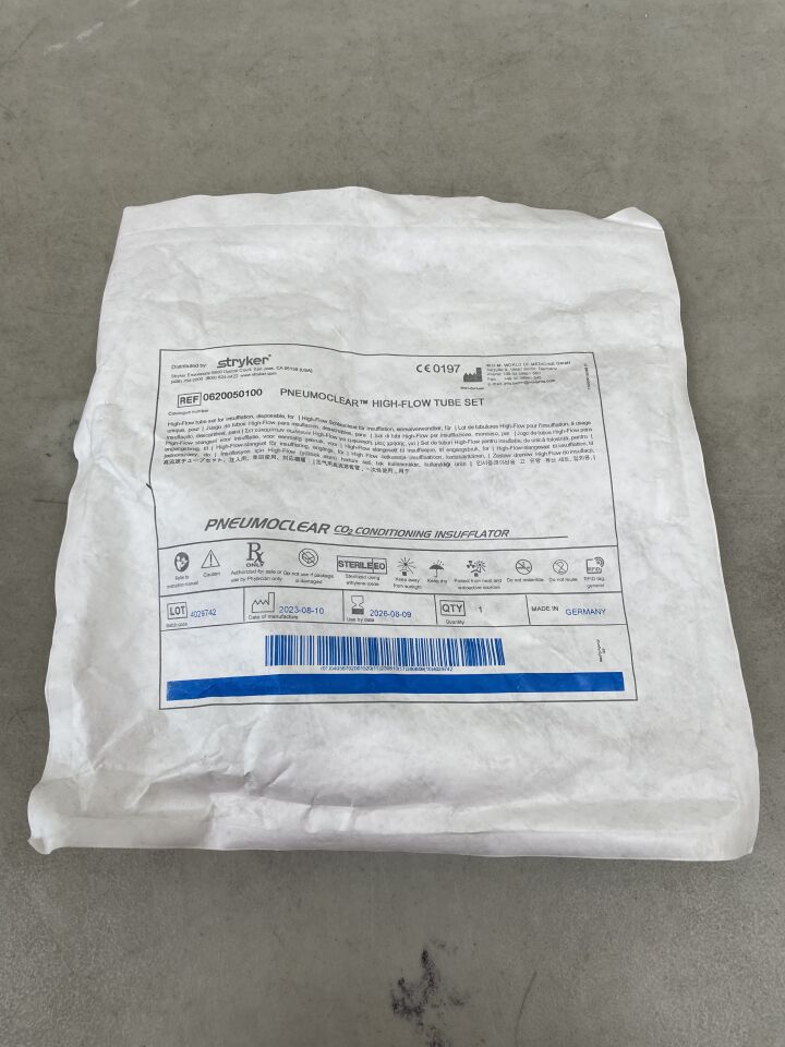620050100 - STRYKER - PneumoClear High Flow Tube Set, (EA)