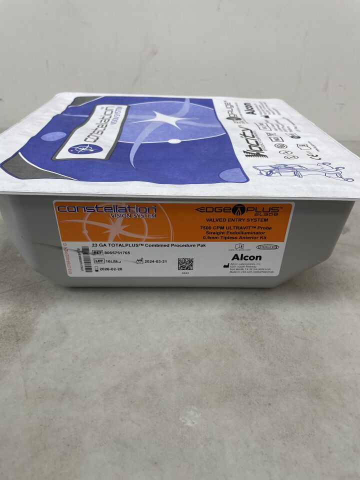 8065751765 - ALCON - Constellation 23G Combined Procedure Pak, Straight, Tipless, (EA) - ( Expiry Date: 2026-02-28 )