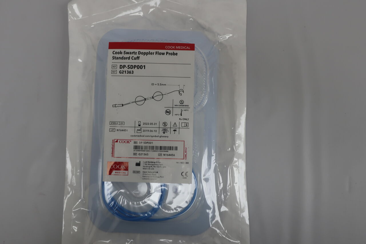 G21363 - COOK - Swartz Doppler Probe, Standard Cuff 17.4mm, (EA) - ( Expiry Date: 2025-12-31 )