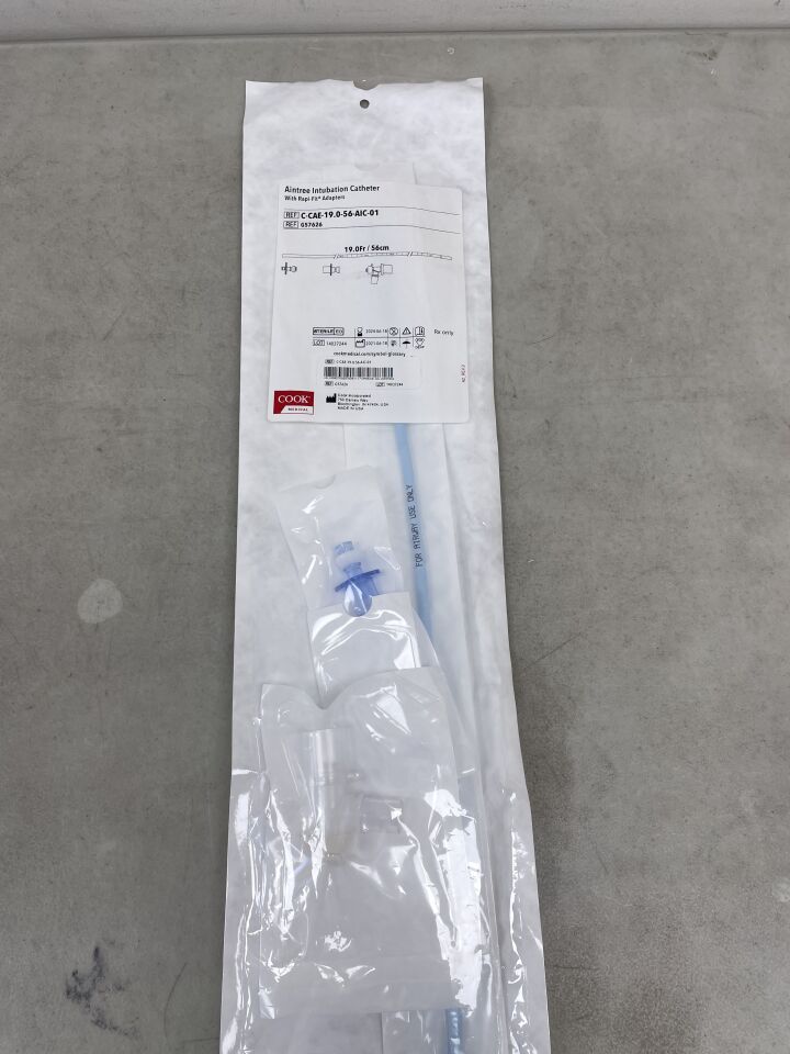 G57626 - COOK - Aintree Intubation Catheter 19F x 56cm, (EA) - ( Expiry Date: 2024-06-18 )