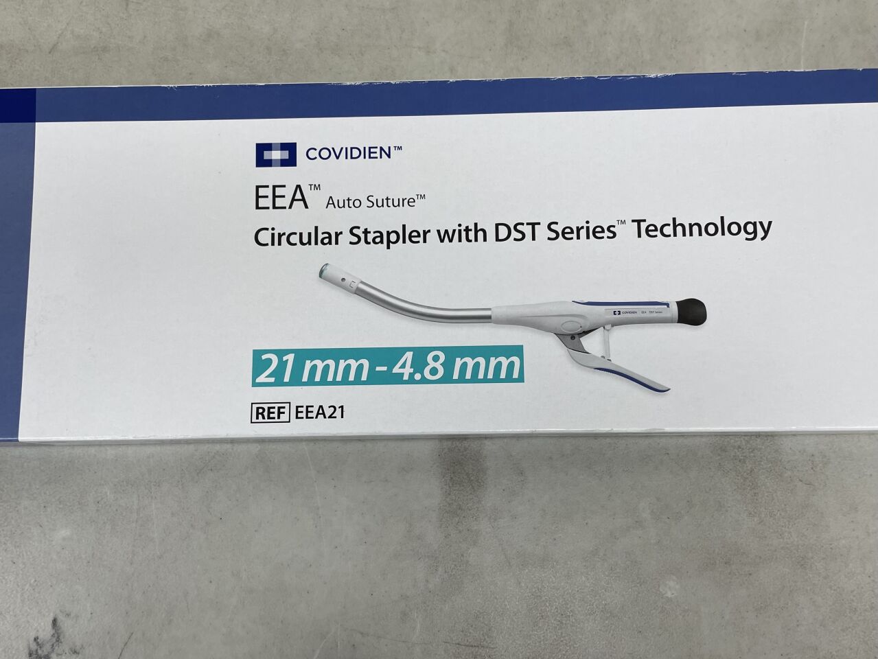 EEA21 - COVIDIEN - EEA 21mm Circular Stapler w/4.8mm Staples, (BX/1) - ( Expiry Date: 2025-11-30 )