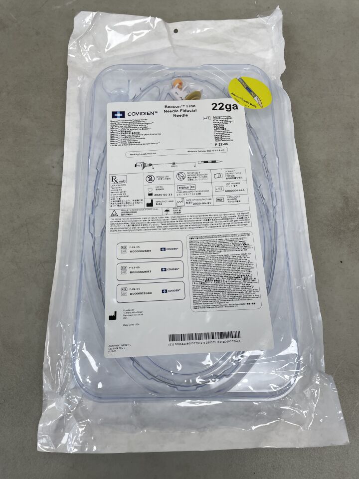 F-22-05 - COVIDIEN - Beacon EUS Fine Needle, Fiducial (FNF) 22G, (EA) - ( Expiry Date: 2025-05-31 )