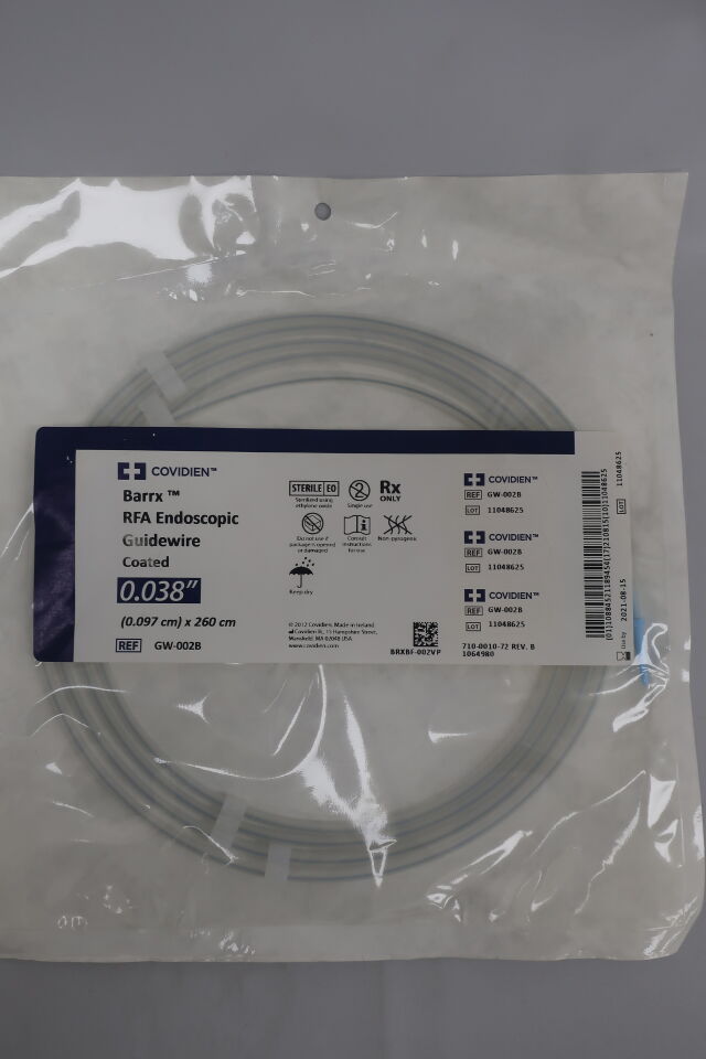 GW-002B - COVIDIEN - Barrx Halo RFA Guidewire 0.038" x 260cm, (EA) - ( Expiry Date: 2026-02-28 )