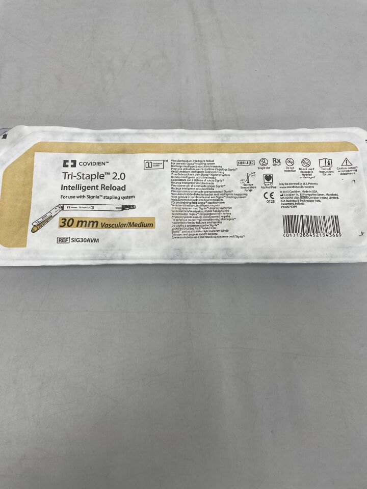 SIG30AVM - COVIDIEN - Tri-Staple 2.0 Intelligent Reload, 30mm, (EA) - ( Expiry Date: 2025-12-31 )