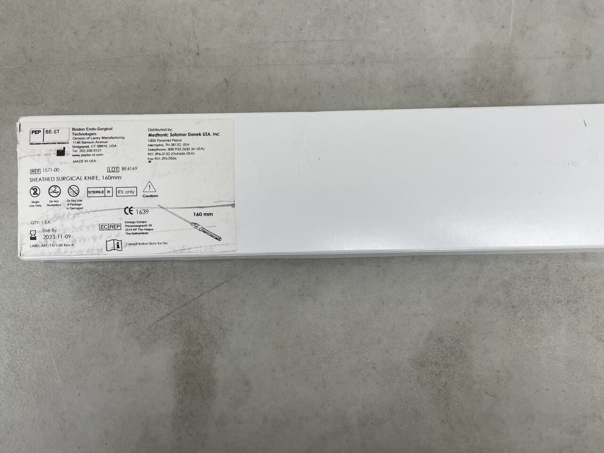 1571-00 - MEDTRONIC - Sheathed Surgical Knife, 160 mm, (BX/1)