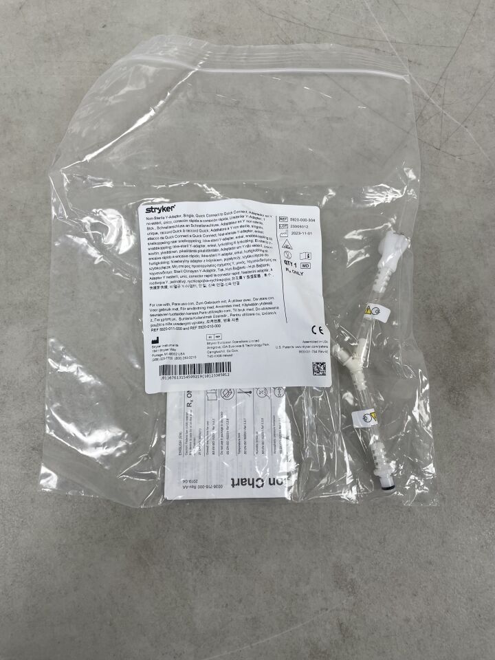 5920-000-304 - STRYKER - Y-Adaptor Quick Connect, (EA)