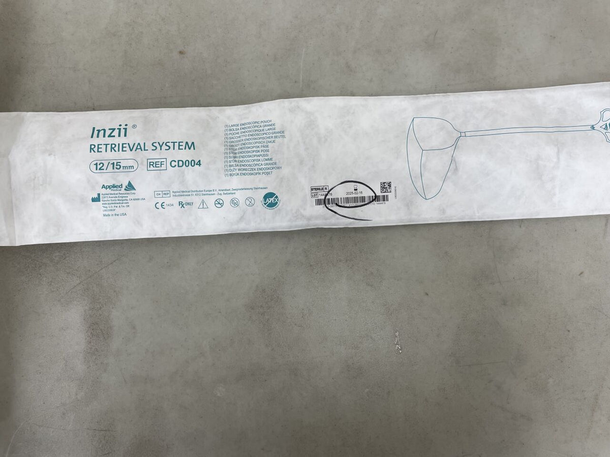 CD004 - APPLIED MEDICAL RESOURCES - Inzii Retrieval System, 1600 mL, 12/15 mm Port, (EA)