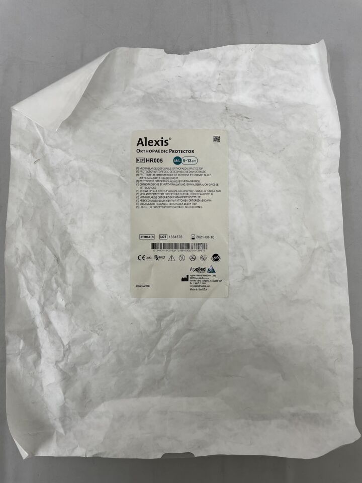 HR005 - APPLIED MEDICAL RESOURCES - Alexis Rigid Orthopedic Protector, Medium / Large, (EA) - ( Expiry Date: 2026-04-17 )