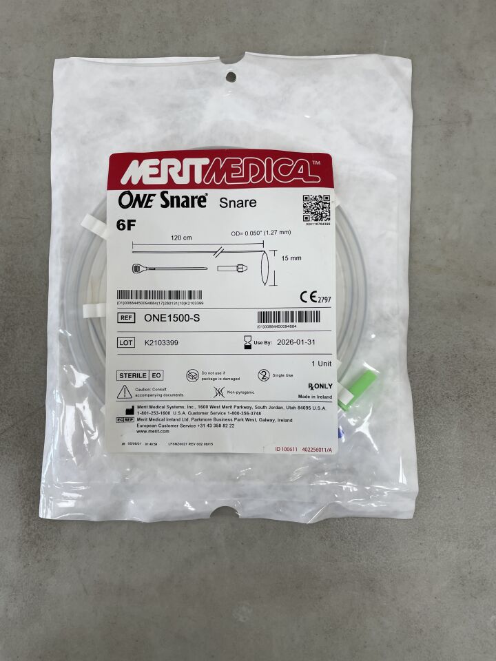 ONE1500-S - MERIT MEDICAL - ONE Snare, 6F x 120cm, (EA) - ( Expiry Date: 2026-01-31 )