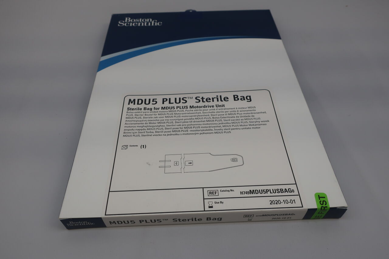 MDU5PLUSBAG - BOSTON SCIENTIFIC - MDU5 PLUS Motordrive Unit Sterile Bag, (BX/1) - ( Expiry Date: 2025-01-01 )