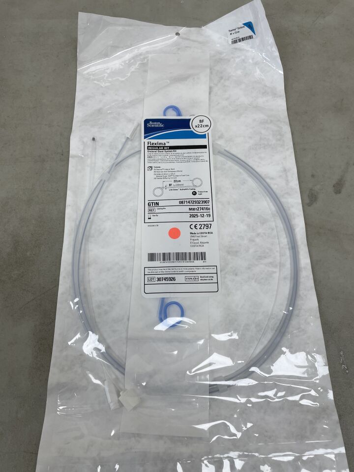 27416 - BOSTON SCIENTIFIC - flexima regular kit ureteral stent system kit 8fr x 22cm, (EA) - ( Expiry Date: 2025-12-19 )