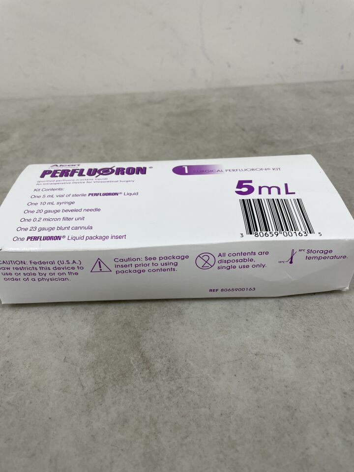 8065900163 - ALCON - Perfluoron Kit 5ml, (BX/1) - ( Expiry Date: 2026-01-31 )