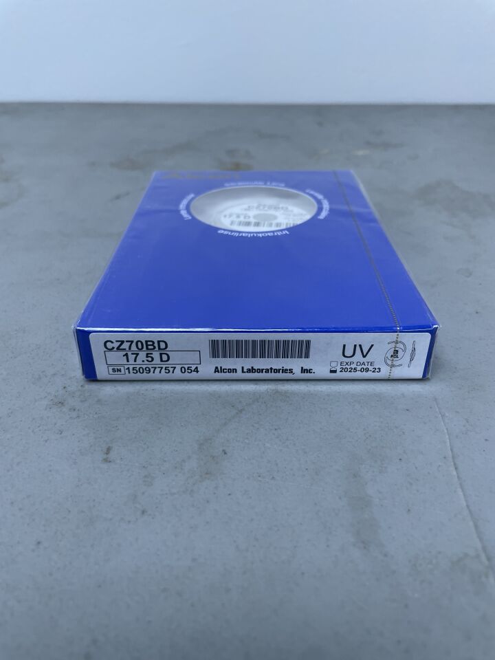 CZ70BD.175 - ALCON - Intraocular Lens, 17.5D, (BX/1) - ( Expiry Date: 2025-12-10 )