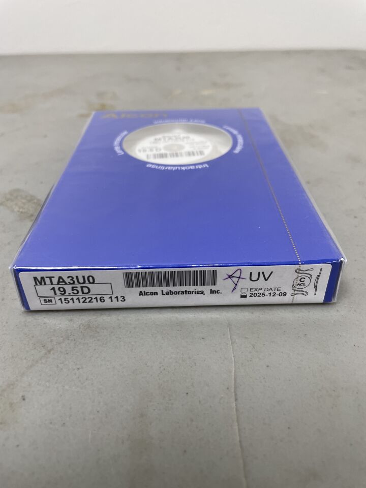 MTA3U0.195 - ALCON - Multiflex III Intraocular Lens, 19.5D, (BX/1) - ( Expiry Date: 2025-09-30 )