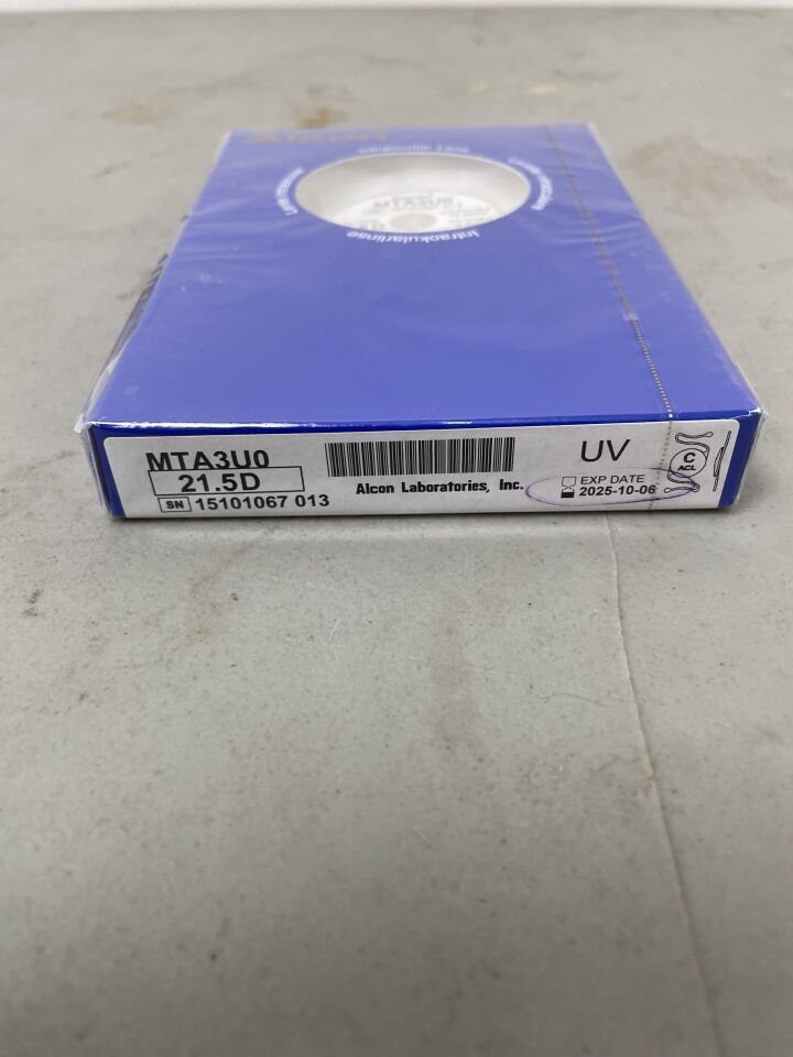 MTA3U0.215 - ALCON - Multiflex III Intraocular Lens, 20.0D, (BX/1) - ( Expiry Date: 2024-10-31 )
