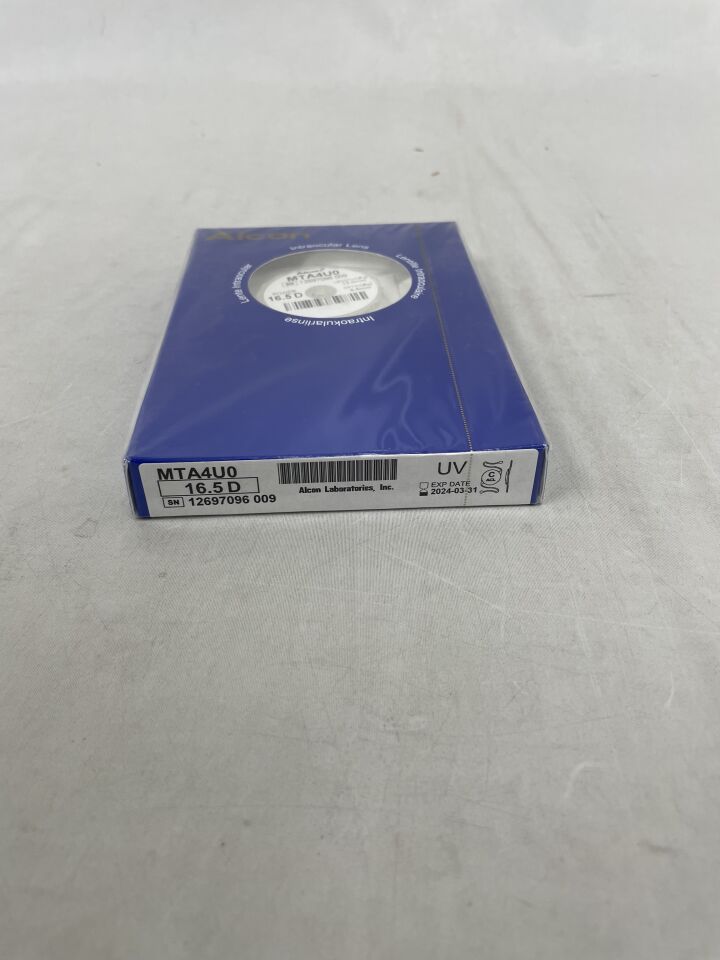 MTA4U0.165 - ALCON - Kelman Multiflex III Intraocular Lens, 16.5D, (BX/1) - ( Expiry Date: 2025-05-31 )