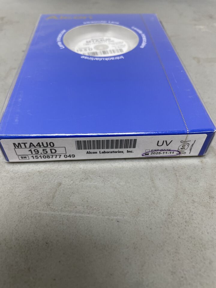 MTA4U0.195 - ALCON - Kelman Multiflex III Intraocular Lens, 19.5D, (BX/1) - ( Expiry Date: 2025-01-31 )