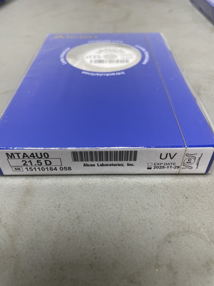 MTA4U0.215 - ALCON - Kelman Multiflex III Intraocular Lens, 21.5D, (BX/1) - ( Expiry Date: 2025-12-31 )