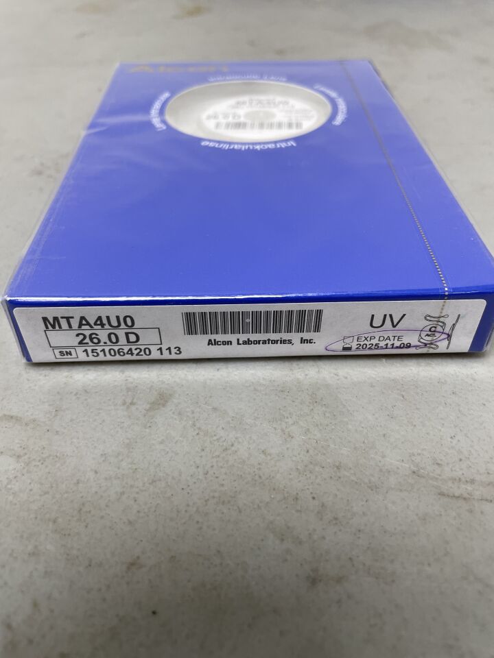 MTA4U0.260 - ALCON - Kelman Multiflex III Intraocular Lens, 26.0D, (BX/1) - ( Expiry Date: 2022-03-31 )