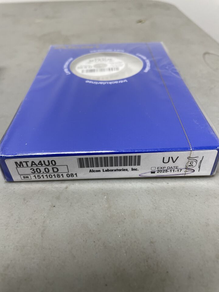 MTA4U0.300 - ALCON - Kelman Multiflex III Intraocular Lens, 30.0D, (BX/1) - ( Expiry Date: 2026-02-28 )