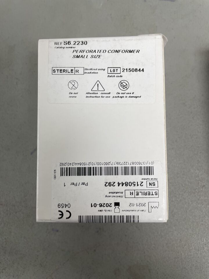 S6.2230 - FCI - Perforated Conformer, Small 20mm, (BX/1) - ( Expiry Date: 2026-01-01 )