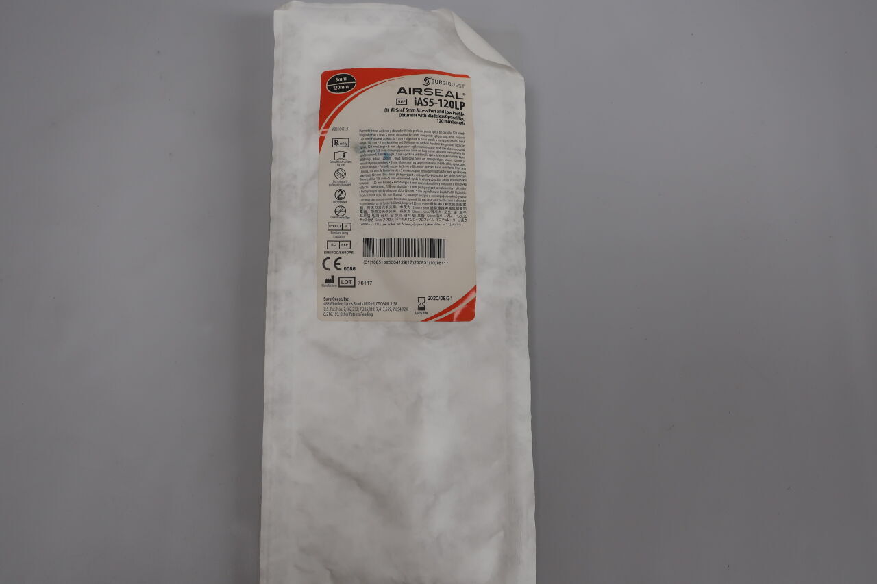 IAS5-120LP - CONMED - AirSeal 5 mm Access Port and Low-Profile Obturator, 120 mm Length, (EA) - ( Expiry Date: 2025-11-17 )