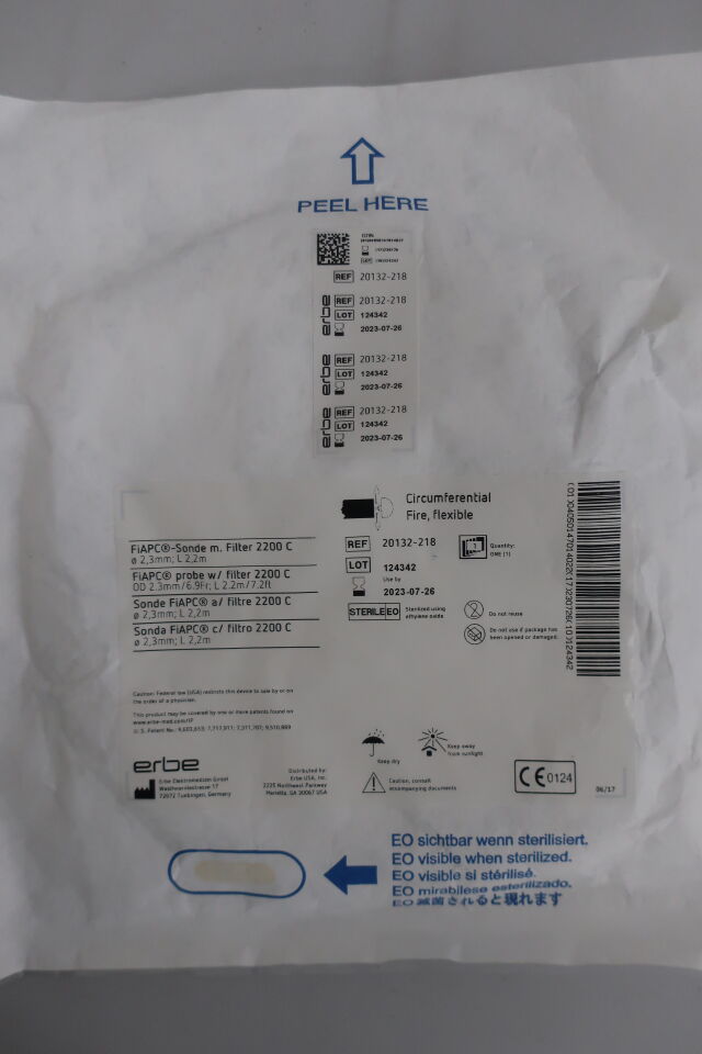 20132-218 - ERBE - 6.9F FiAPC Probe w/Filter 2200 C, Circumferential Fire, Flexible, (EA) - ( Expiry Date: 2022-08-23 )