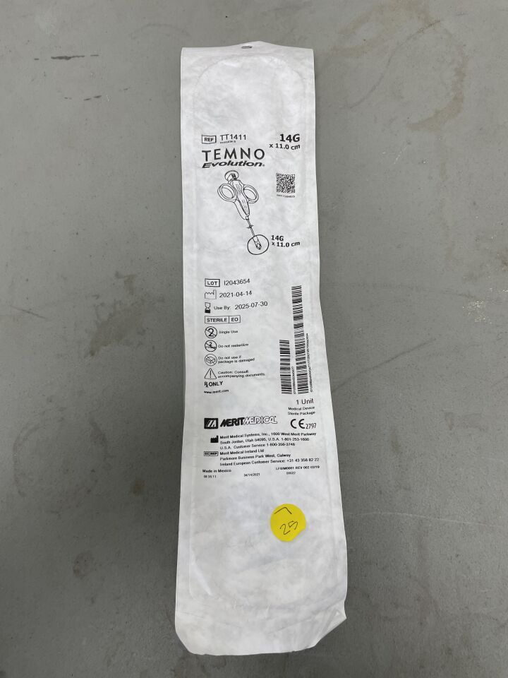 TT1411 - MERIT MEDICAL - TEMNO Evolution Biopsy Device Gauge-14G, (EA) - ( Expiry Date: 2025-07-30 )