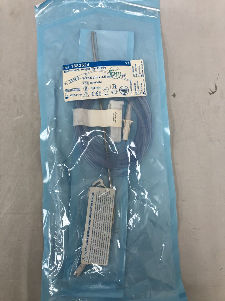 1883524 - MEDTRONIC - 3.5mm Skimmer Angled-Tip Subglottic Blade: 27.5cm, (EA) - ( Expiry Date: 2025-10-29 )