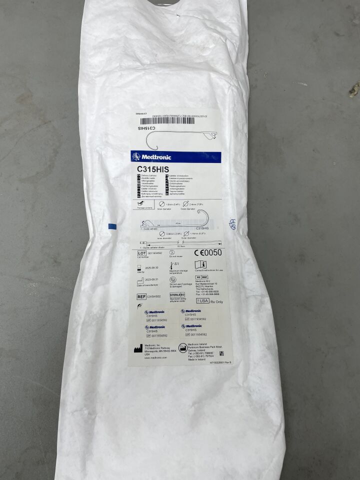 C315HIS - MEDTRONIC - Delivery Catheter 1.8Mm X 2.4Mm, 43Cm, (EA) - ( Expiry Date: 2025-08-30 )