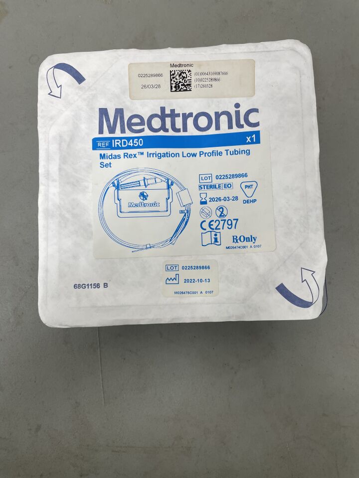 IRD450 - MEDTRONIC - Midas Rex Irrigation Tubing Set, Low-Profile, (EA) - ( Expiry Date: 2026-03-28 )