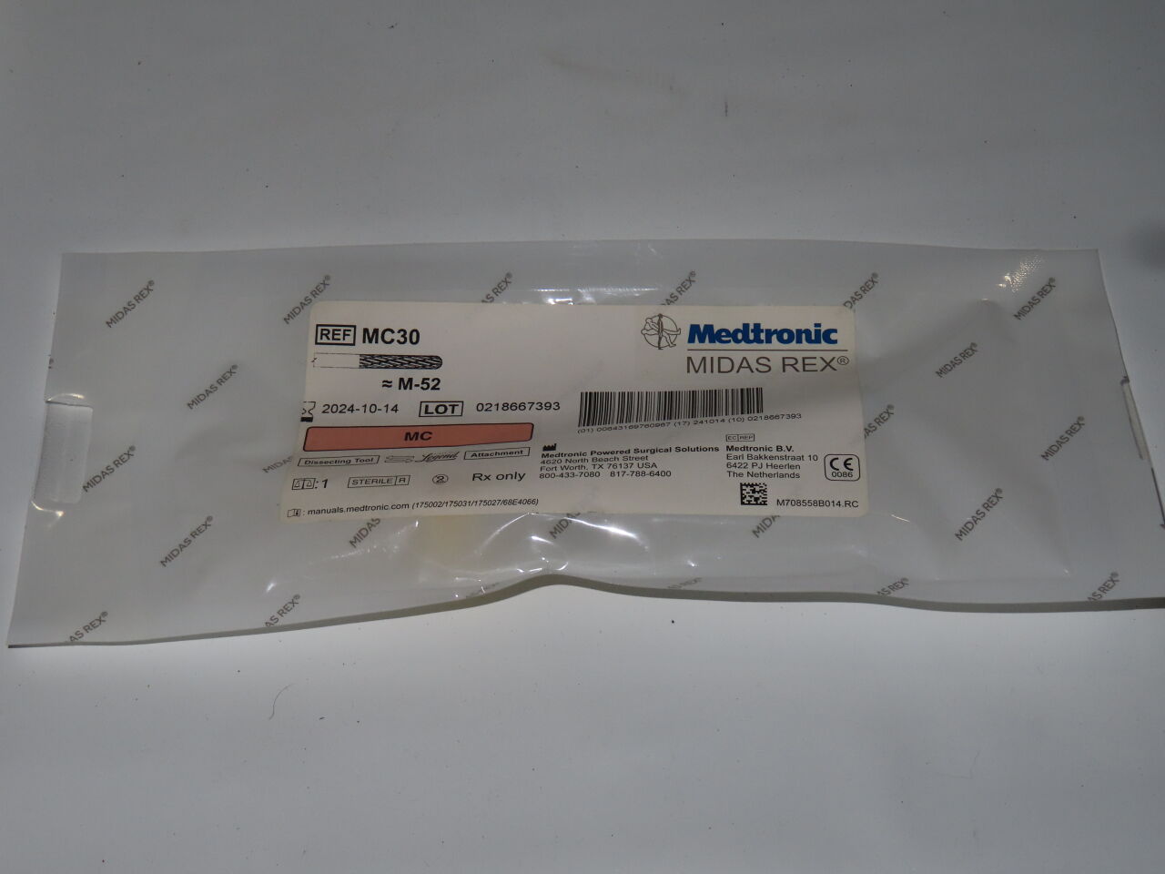 MC30 - MEDTRONIC - Midas Rex Legend Metal Cutter Carbide 3mm x 18.3mm, (EA) - ( Expiry Date: 2024-10-14 )